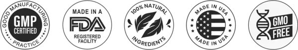 Gelatide supplement facts and certifications label